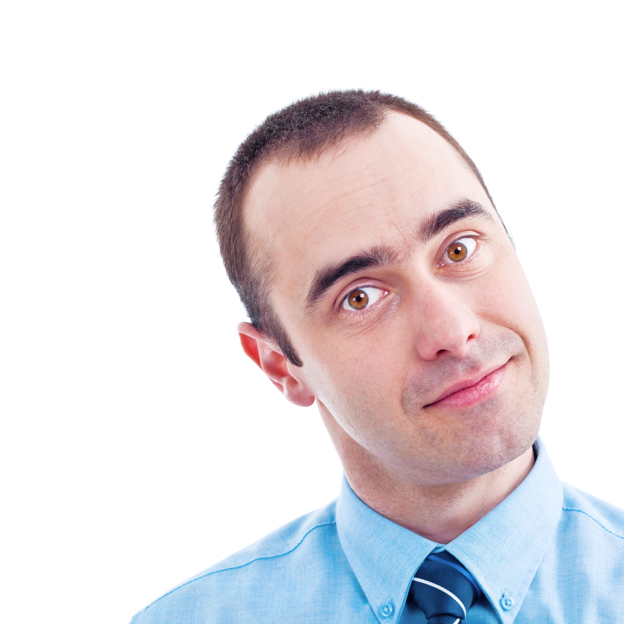 Portrait of a professional client