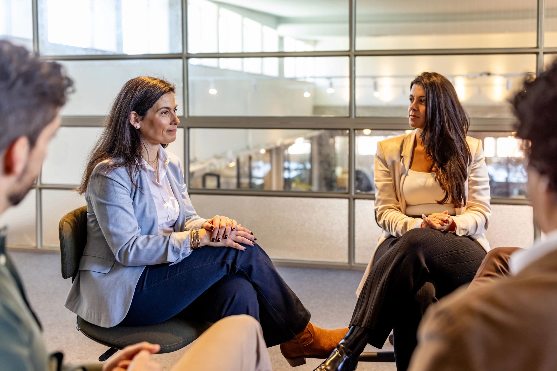 Consulting team in a professional planning meeting